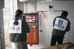 Tablero electrico shelter